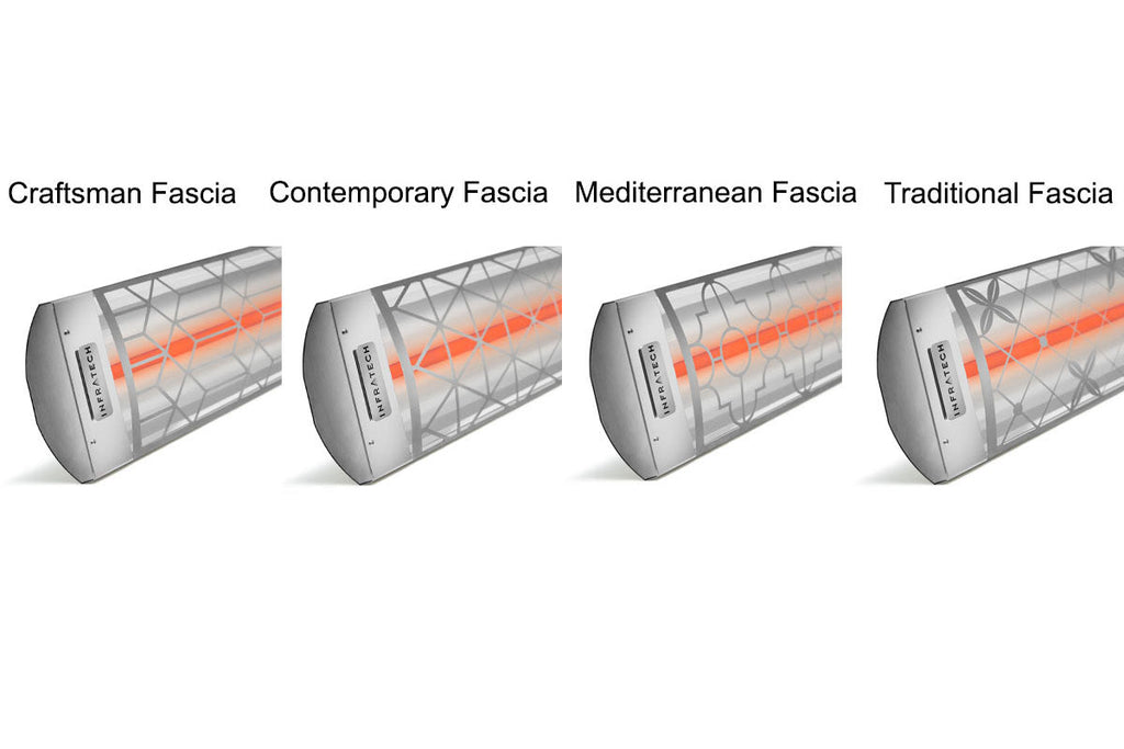 Infratech C Series Single Element Marine Grade 3000 Watt 277V Electric Outdoor Heater | Infratech 61 in Heater | C3027MG