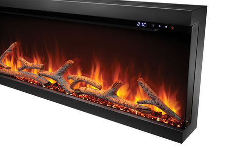 Image of Napoleon Astound FlexMount Multi-Side View Smart Electric Fireplace NEFL50AB NEFL62AB NEFL74AB