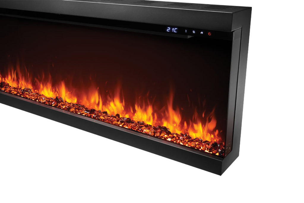 Napoleon Astound FlexMount Multi-Side View Smart Electric Fireplace NEFL50AB NEFL62AB NEFL74AB