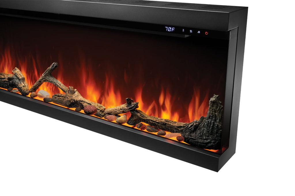 Napoleon Astound FlexMount Multi-Side View Smart Electric Fireplace NEFL50AB NEFL62AB NEFL74AB