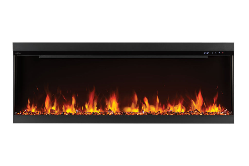 Napoleon Astound 62 inch FlexMount Multi-Side View Smart Electric Fireplace NEFL62AB