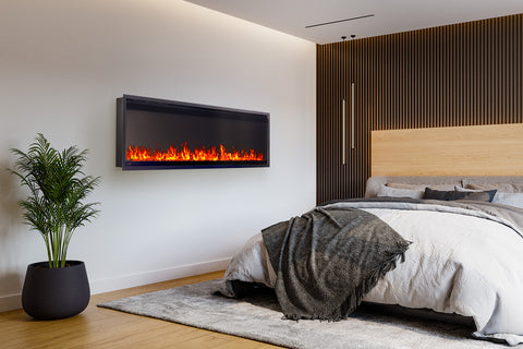 Image of Napoleon Astound 62" Smart SlimMount Wall Mount | Recessed Electric Fireplace