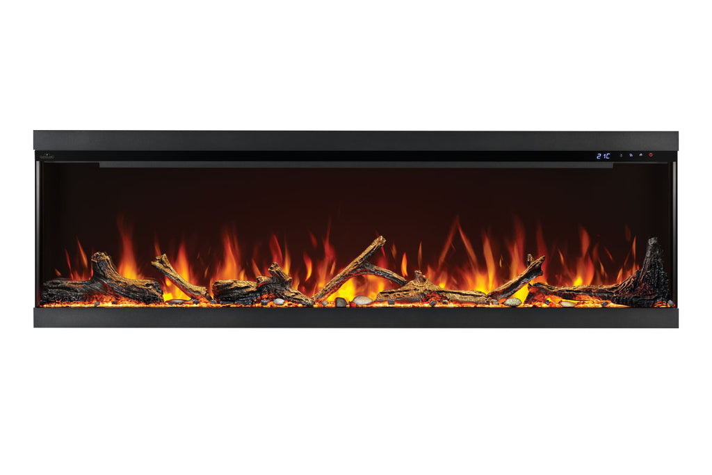 Napoleon Astound 74 inch FlexMount Multi-Side View Smart Electric Fireplace NEFL74AB