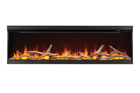 Image of Napoleon Astound 74 inch FlexMount Multi-Side View Smart Electric Fireplace NEFL74AB