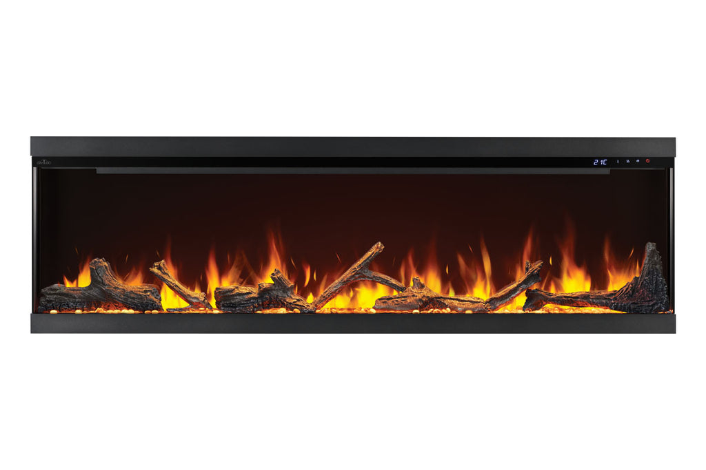 Napoleon Astound 74 inch FlexMount Multi-Side View Smart Electric Fireplace NEFL74AB