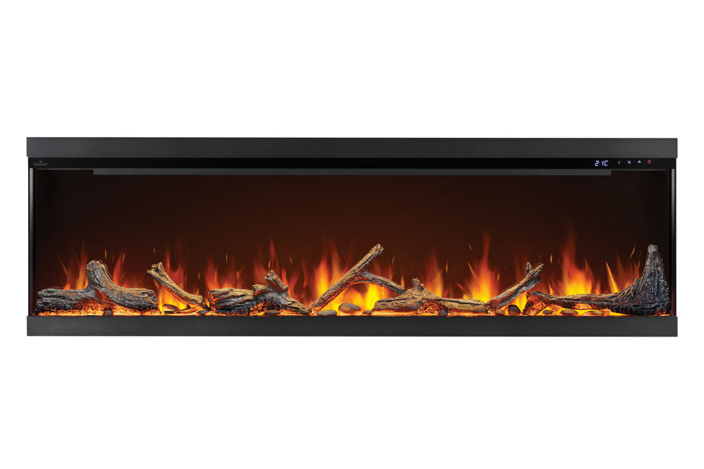 Napoleon Astound 74 inch FlexMount Multi-Side View Smart Electric Fireplace NEFL74AB