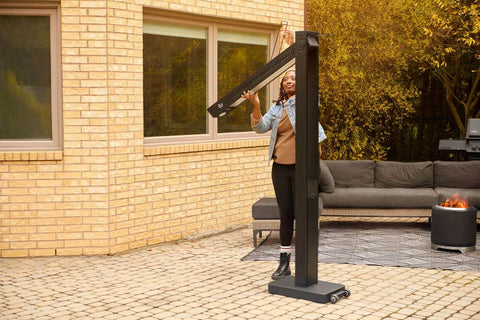 Image of Napoleon Phantom Freestanding Portable Outdoor Electric Infrared Patio Heater NEOFV80IH