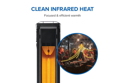 Image of Napoleon Phantom Freestanding Portable Outdoor Electric Infrared Patio Heater NEOFV80IH