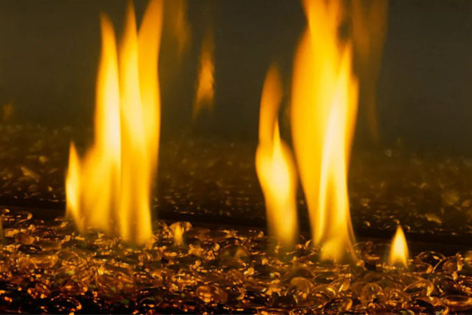 Napoleon Amber Glass Beads Media MKBA Accessory