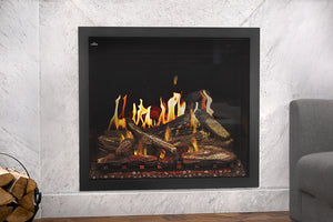Napoleon Elevation X 36 LCD Virtual Built-In Electric Fireplace - Digital Firebox Insert NEFB36LCD-MF