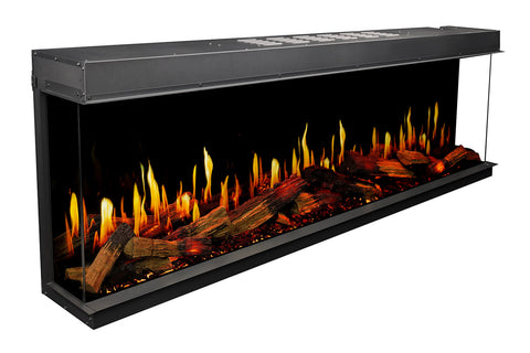 Image of Modern Flames Orion V2 Multi-Sided Heliovision Virtual Smart Built In Electric Fireplace - OR-MULTI-V2