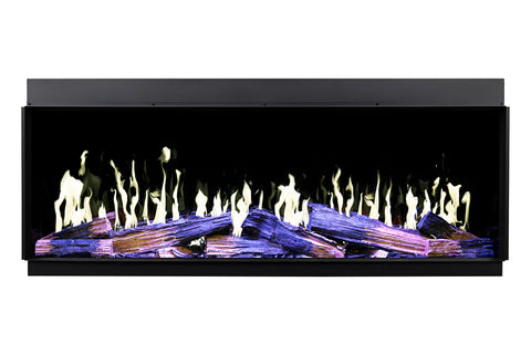 Image of Modern Flames Orion Multi V2 3-Sided Electric Fireplace Wall Mount Studio Suite Mantel Sand