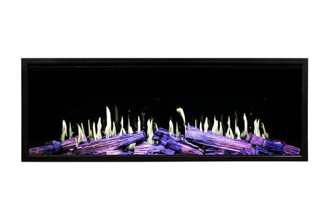 Image of Modern Flames Orion Slim V2 Heliovision Virtual Recessed Wall Mount Electric Fireplace - OR-SLIM-V2
