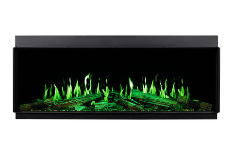 Image of Modern Flames Orion V2 Multi-Sided 52-inch Heliovision Virtual Smart Built In Electric Fireplace - OR52-MULTI-V2