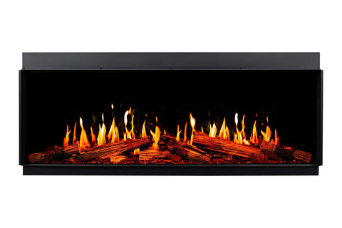 Image of Modern Flames Orion V2 Multi-Sided 52-inch Heliovision Virtual Smart Built In Electric Fireplace - OR52-MULTI-V2