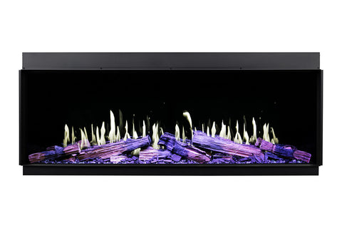 Image of Modern Flames Orion V2 Multi-Sided 52-inch Heliovision Virtual Smart Built In Electric Fireplace - OR52-MULTI-V2