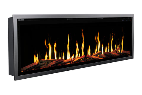 Image of Modern Flames Orion Slim V2 Heliovision Virtual Recessed Wall Mount Electric Fireplace - OR-SLIM-V2