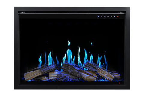 Image of Modern Flames Orion Traditional V2 Heliovision Virtual Smart Built In Electric Fireplace - Firebox Insert - OR-TRAD-V2