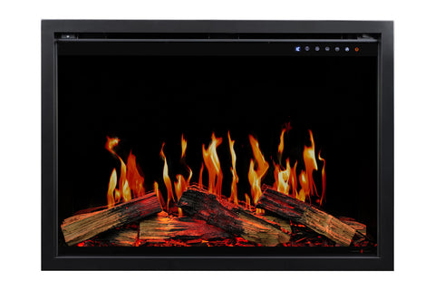 Image of Modern Flames Orion Traditional V2 Heliovision Virtual Smart Built In Electric Fireplace - Firebox Insert - OR-TRAD-V2