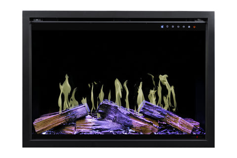 Image of Modern Flames Orion Traditional V2 Heliovision Virtual Smart Built In Electric Fireplace - Firebox Insert - OR-TRAD-V2