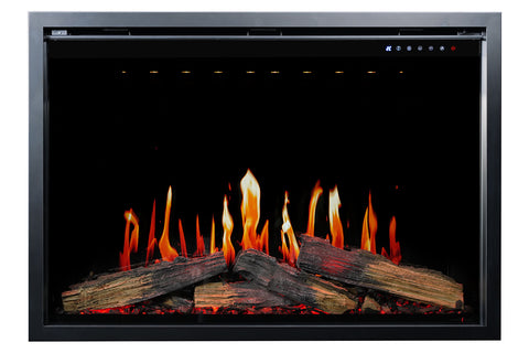 Image of Modern Flames Orion Traditional V2 Heliovision Virtual Smart Built In Electric Fireplace - Firebox Insert - OR-TRAD-V2