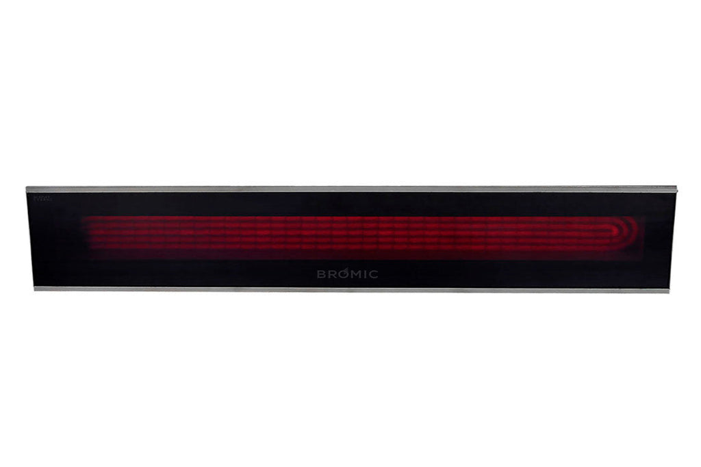 Rerurned Bromic Platinum Marine Smart-Heat 2300 Watt 208V Infrared Patio Heater Black | 33 in Electric Radiant Heater | BH0320023-OB