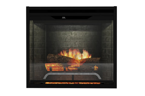 Image of Dimplex Revillusion 24 inch Built In Electric Fireplace Neutral Brick - Firebox - REV24-NB 500005127