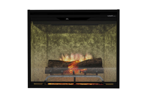 Image of Dimplex Revillusion 30 inch Built In Electric Fireplace Weathered Concrete - Firebox - REV30-WC 500005131