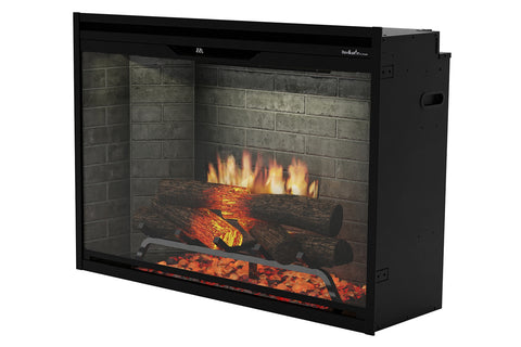 Image of Dimplex Revillusion 36 inch Built In Electric Fireplace Neutral Brick - Firebox - REV36-NB 500005133