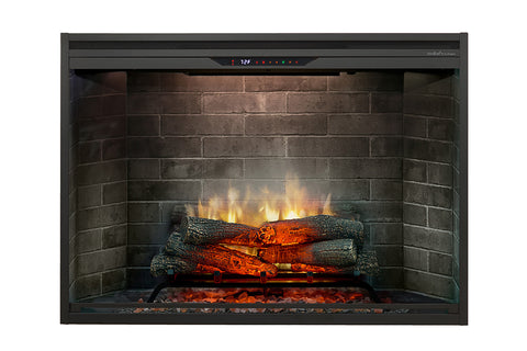 Image of Dimplex Revillusion 42 inch Built In Electric Fireplace Neutral Brick - Firebox - REV42-NB 500005139
