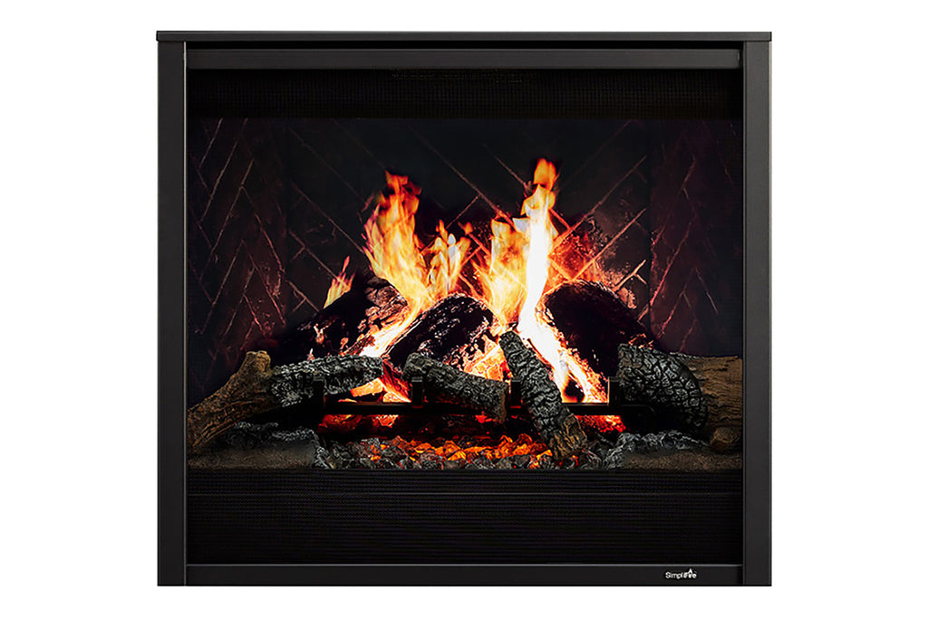 SimpliFire Inception 36-in Traditional Virtual Smart Electric Fireplace - SF-INC36 Firebox