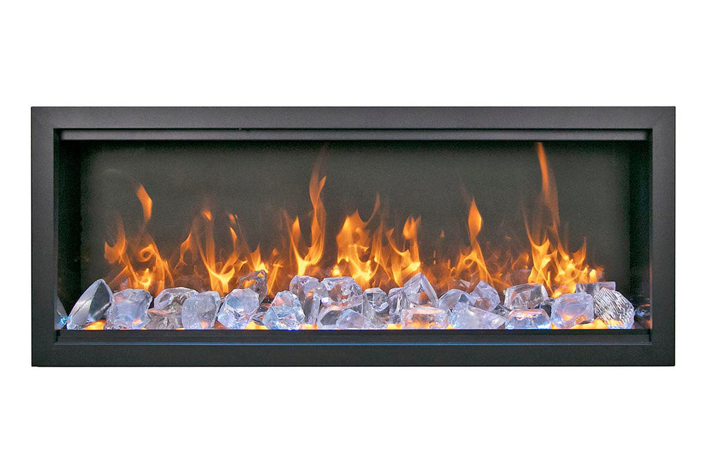 Amantii Symmetry Bespoke Xtra Tall  Recessed Flush Mount Smart Indoor Outdoor Electric Fireplace SYM-XT-BESPOKE
