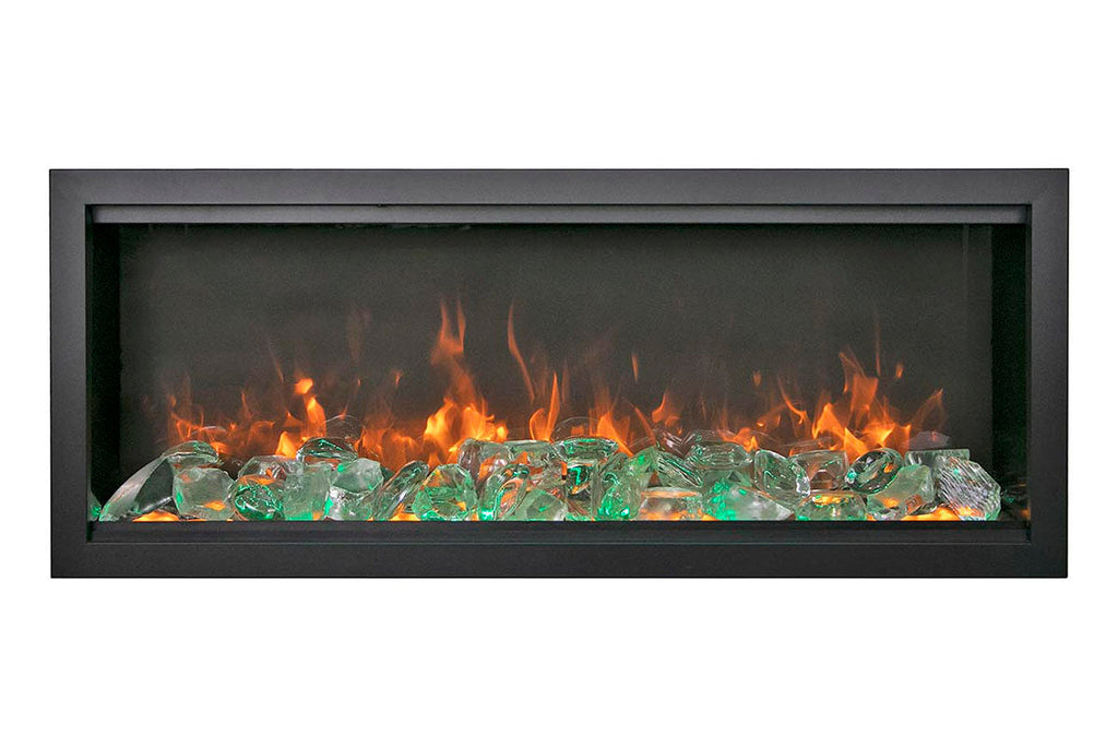 Amantii Symmetry Bespoke Xtra Tall  Recessed Flush Mount Smart Indoor Outdoor Electric Fireplace SYM-XT-BESPOKE