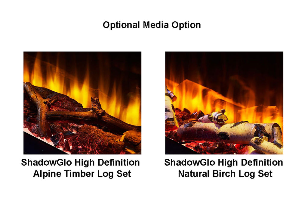 SimpliFire Scion 43-in Built-In Linear Electric Fireplace | SF-SC43-BK