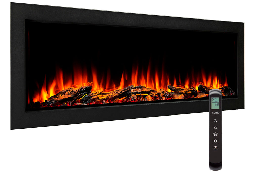 SimpliFire Forum 55'' Outdoor Built-in Electric Fireplace