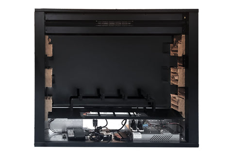 Image of SimpliFire Inception 36-in Traditional Virtual Smart Electric Fireplace - SF-INC36 Firebox No Front