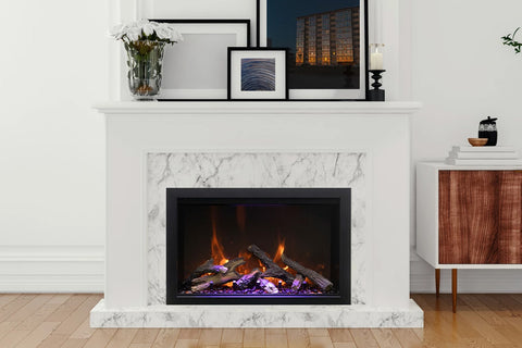 Image of Amantii Traditional Lumina Built-In Indoor Outdoor Smart Electric Firebox Insert - TRD-LUMINA