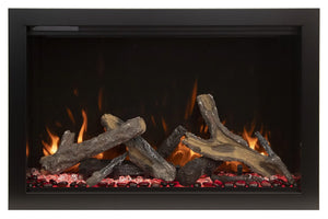 Amantii Traditional Lumina 38-Inch Built-In Indoor/Outdoor Smart Electric Firebox Insert