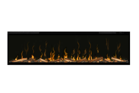 Image of Dimplex Ignite XL 60 inch Electric Fireplace with Real Wood Logs and Lava Rocks - XLF60
