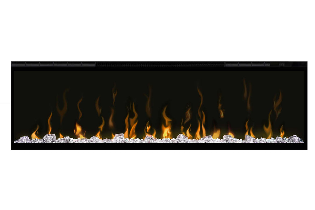 Dimplex Ignite XL  Electric Fireplace Wall Mount Mantel Package in Premium Iron Finish