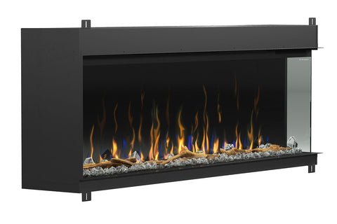 Image of Dimplex Ignite XL Bold 60-In Smart Built-In Linear Electric Fireplace - 3-Sided Multi-Sided Electric Fireplace - XLF6017-XD