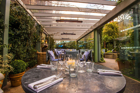 Image of Bromic Tungsten Smart-Heat 2000 Watt Outdoor Electric Patio Heater Black | Tungsten 44 in Electric Radiant Heater | BH0420030