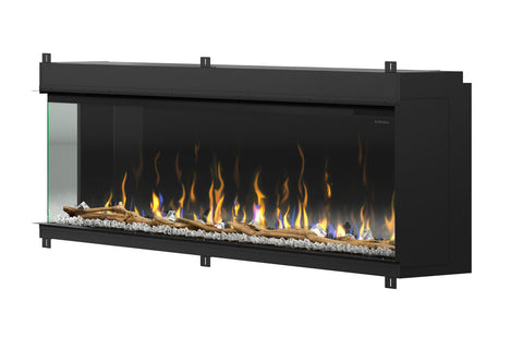 Image of Dimplex Ignite XL Bold 74-In Smart Built-In Linear Electric Fireplace - 3-Sided Multi-Sided Electric Fireplace - XLF7417-XD
