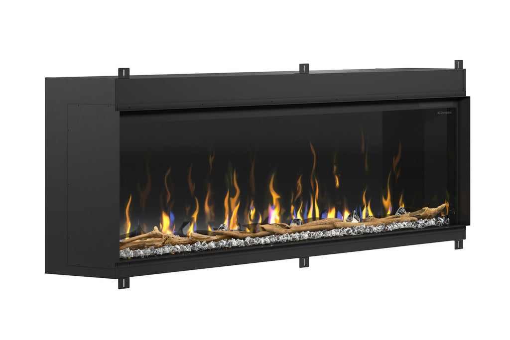 Dimplex Ignite XL Bold 74-In Smart Built-In Linear Electric Fireplace - 3-Sided Multi-Sided Electric Fireplace - XLF7417-XD