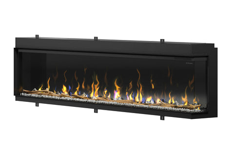Image of Dimplex Ignite XL Bold 100-In Smart Built-In Linear Electric Fireplace - 3-Sided Multi-Sided Electric Fireplace - XLF10017-XD