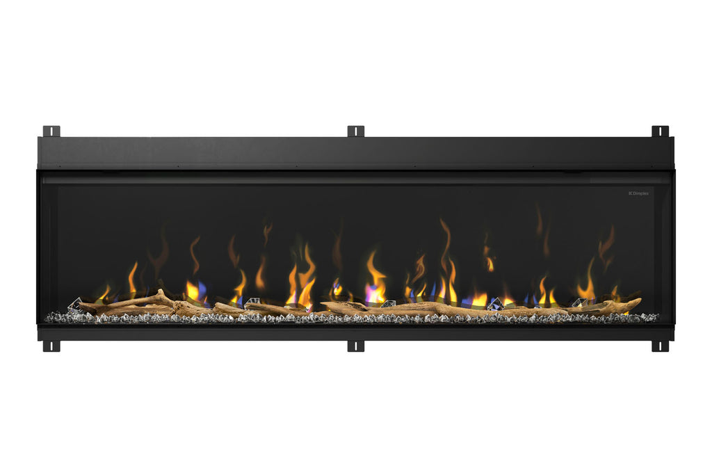 Dimplex Ignite XL Bold 74-In Smart Built-In Linear Electric Fireplace - 3-Sided Multi-Sided Electric Fireplace - XLF7417-XD