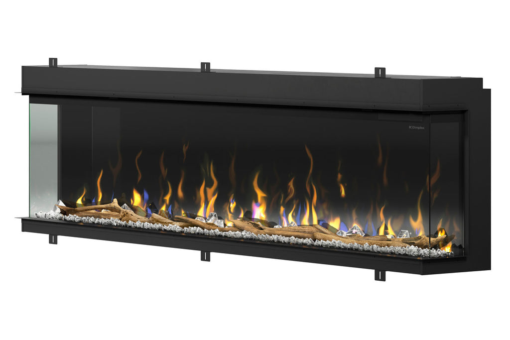 Dimplex Ignite XL Bold 88-In Smart Built-In Linear Electric Fireplace - 3-Sided Multi-Sided Electric Fireplace - XLF8817-XD