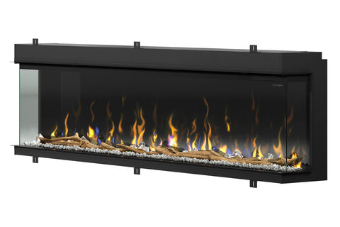 Image of Dimplex Ignite XL Bold 88-In Smart Built-In Linear Electric Fireplace - 3-Sided Multi-Sided Electric Fireplace - XLF8817-XD