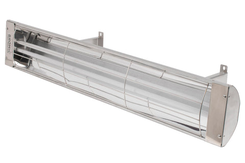 Image of Bromic Heating 44-inch Cobalt Smart-Heat Series 4000W Electric Patio Heater | Stainless Steel | BH0610003 | Electric Fireplace Depot