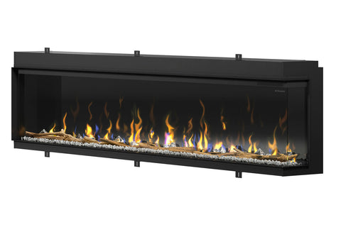 Image of Dimplex Ignite XL Bold 100-In Smart Built-In Linear Electric Fireplace - 3-Sided Multi-Sided Electric Fireplace - XLF10017-XD